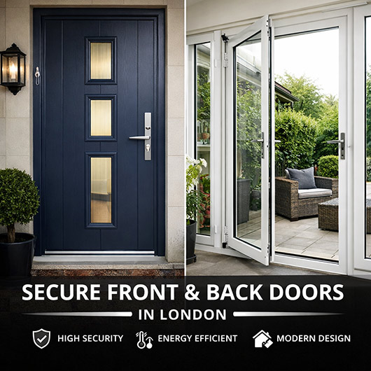 Secure Front & Back Doors in London: Taylorglaze 2026 Guide