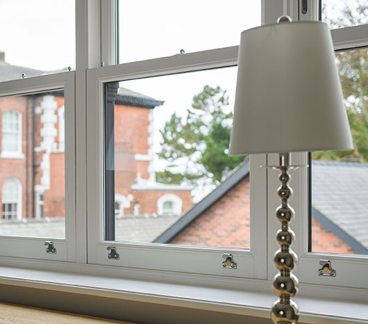 Traditional vertical joints for sash windows by Timberweld® in Little Heath