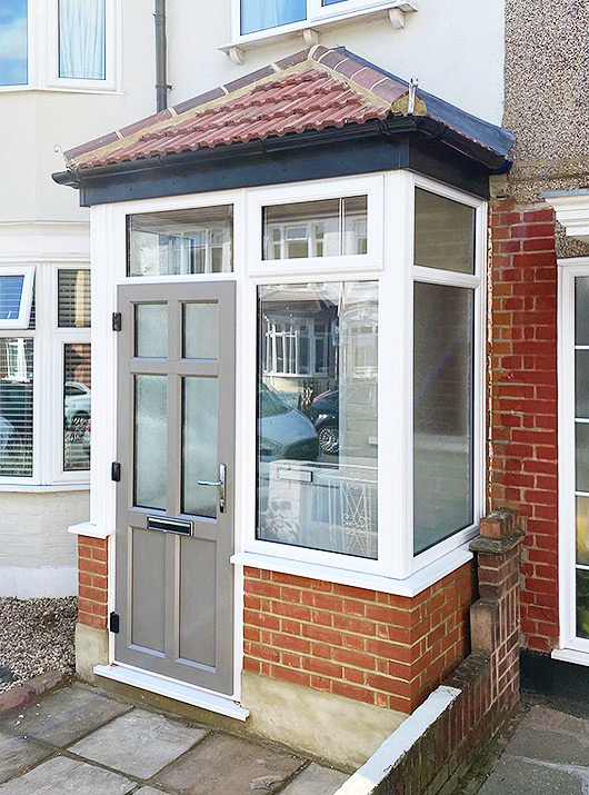 Double glazed porch, styled to your liking in Forest Gate and East London E7