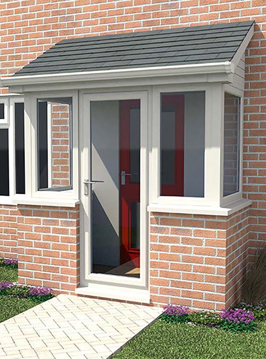 Porch planning permission in Chafford Hundred and throughout Romford Essex RM16